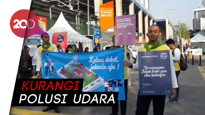 BPTJ Kampanye Jalan Hijau, Ajak Warga Gunakan Transportasi Umum
