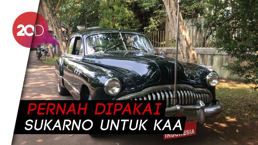 Mengintip Mobil Dinas Presiden Sukarno, Buick Super Sedan 1949