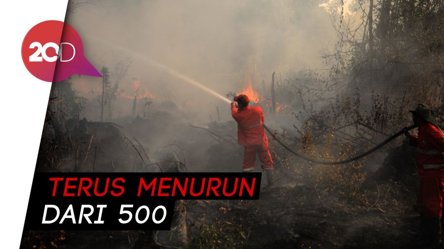 Menteri LHK Klaim Hotspot Kebakaran Hutan di Kalimantan Berkurang