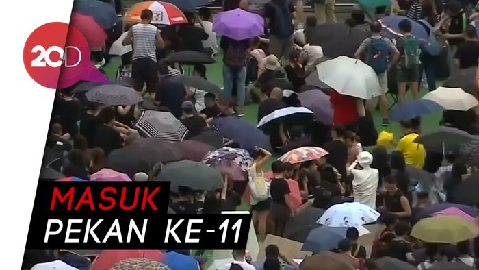 Militer China Bersiaga, Pendemo Hong Kong Makin Ramai