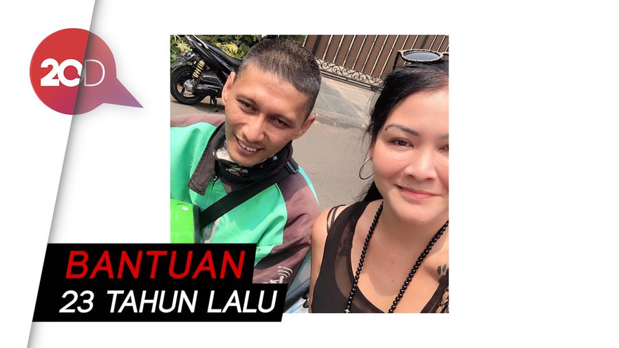 Pernah Dibantu, Driver Ojol Ini Berkaca-kaca Ketemu Melanie Subono
