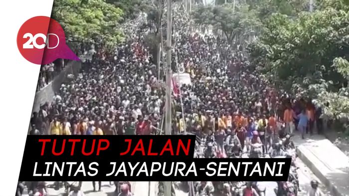 Selain Manokwari, Massa di Jayapura Longmarch Menuju Kantor DPRD