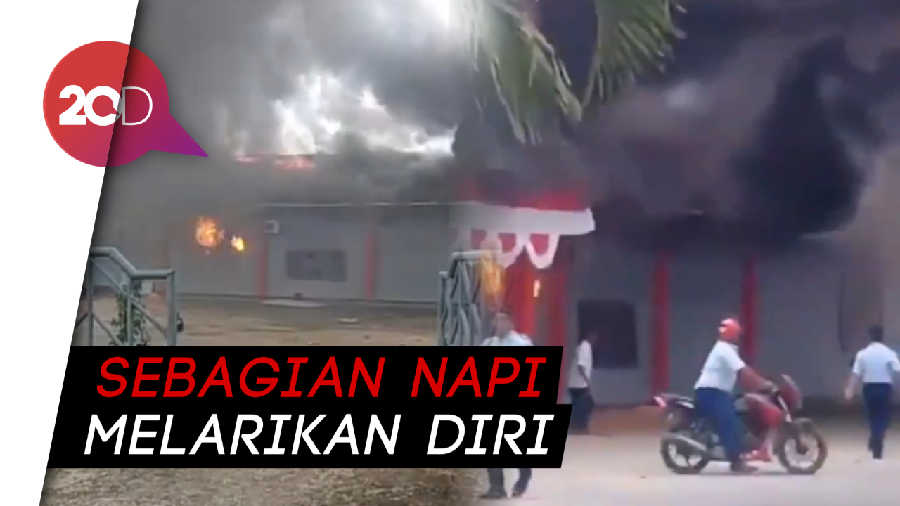 Video Lapas Sorong Terbakar, Kemenkumham: Provokasi Pendemo