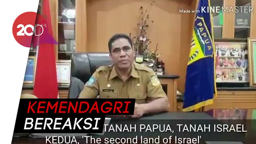 Viral Video Pejabat Papua Sebut Papua Tanah Kedua Israel