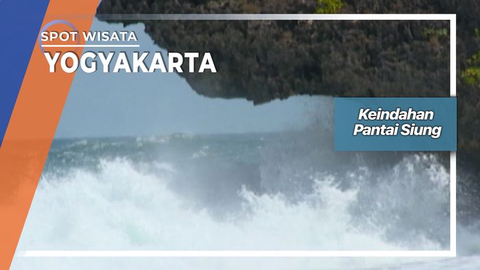 Keindahan Pantai Siung, Yogyakarta