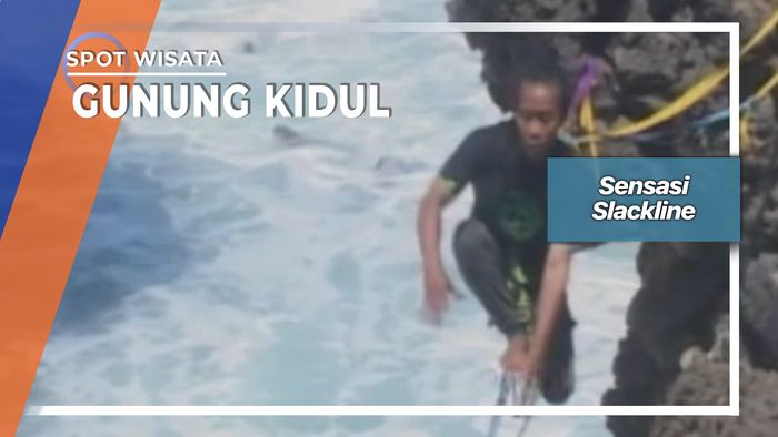 Sensasi Slackline, Gunung Kidul
