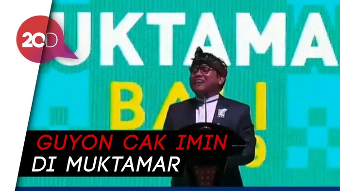 Kelakar Cak Imin Saat Sambut Ketum PSI di Muktamar: Siapa Cantik Ini?