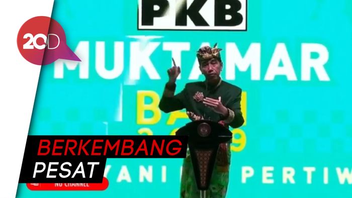 Pidato di Muktamar PKB, Jokowi Cerita soal Abu Dhabi