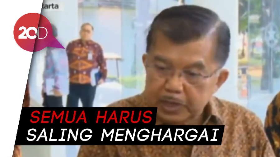 Terkait Insiden Papua, JK Minta Semua Pihak Menahan Diri dan Menghargai