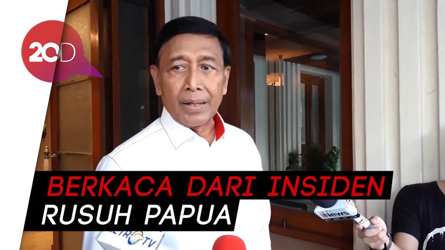 Insiden Papua, Wiranto: Butuh Perbaikan Sistem Pengiriman Mahasiswa
