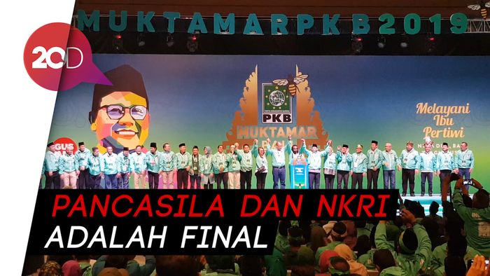 Bacakan Piagam Bali, DPW PKB Terpilih Ikrarkan Pancasila dan NKRI