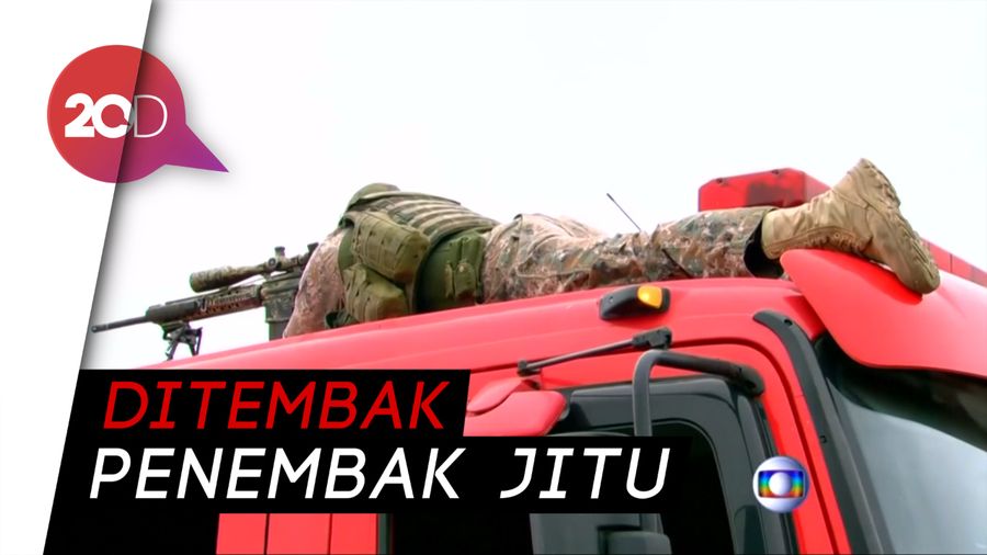 Bajak Bus Pakai Pistol Mainan, Pria di Brasil Ditembak Mati