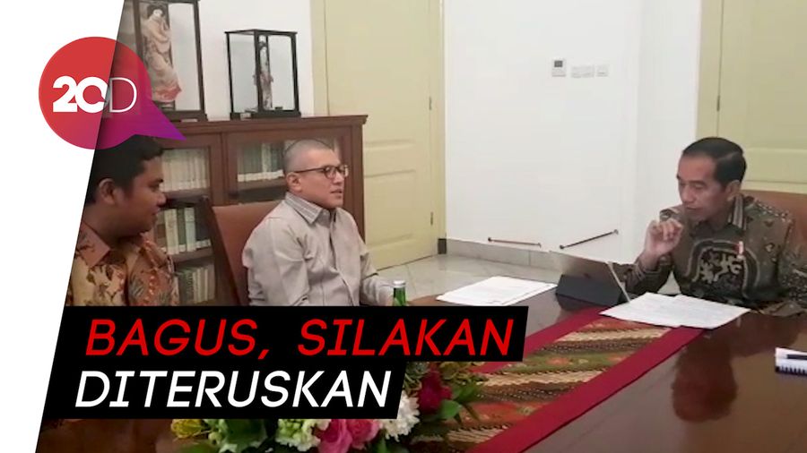 Apresiasi Jokowi untuk Program Detikcom Bantu Jokowi Cari Menteri