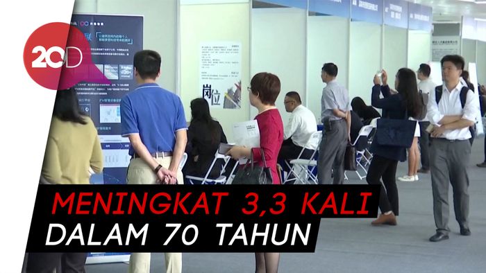 Jumlah Pekerja China Capai Angka 780 Juta