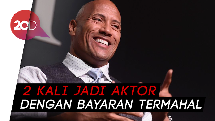 Mantul! Dwayne Johnson The Rock Jadi Aktor Terkaya Lagi Versi Forbes