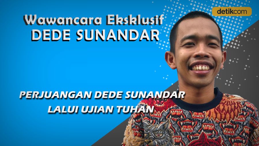 Eksklusif! Anak Kedua Kena Sindrom Williams, Dede Sunandar Tetap Tegar