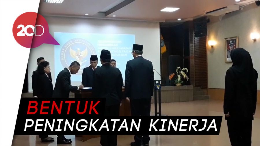 Lantik 12 Pejabat Baru, BSSN Ingin Lakukan Pembinaan Karir