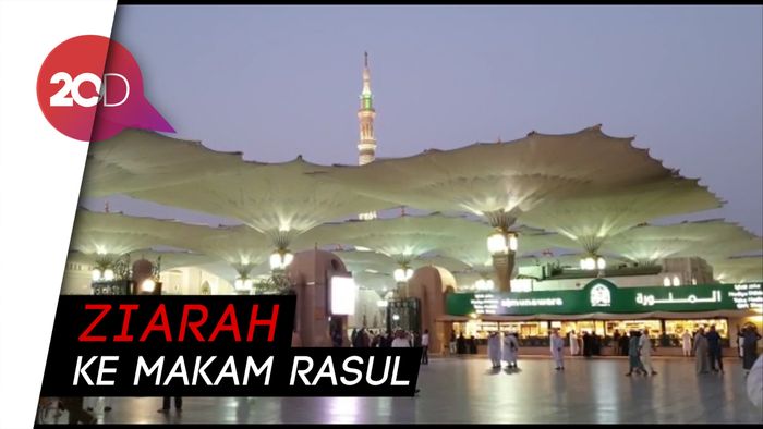 Melihat Lebih Dekat Makam Nabi Muhammad SAW dan Para Sahabat