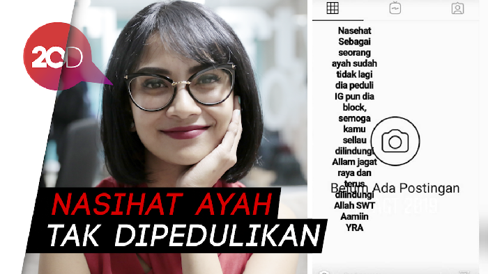 Sang Ayah Curhat Instagramnya Diblokir, Vanessa Angel Nyanyi Sebatang Kara