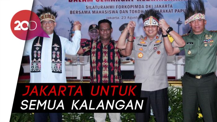 TNI-Polri Jamin Keamanan Warga Papua di Jakarta