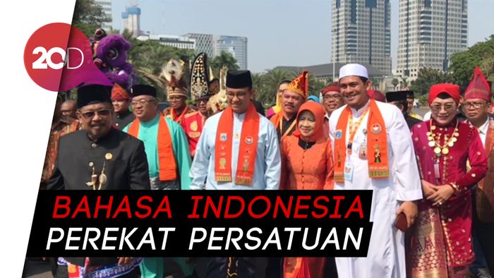 Jaga Persatuan di Jakarta, Anies Ingatkan Pentingnya Bahasa