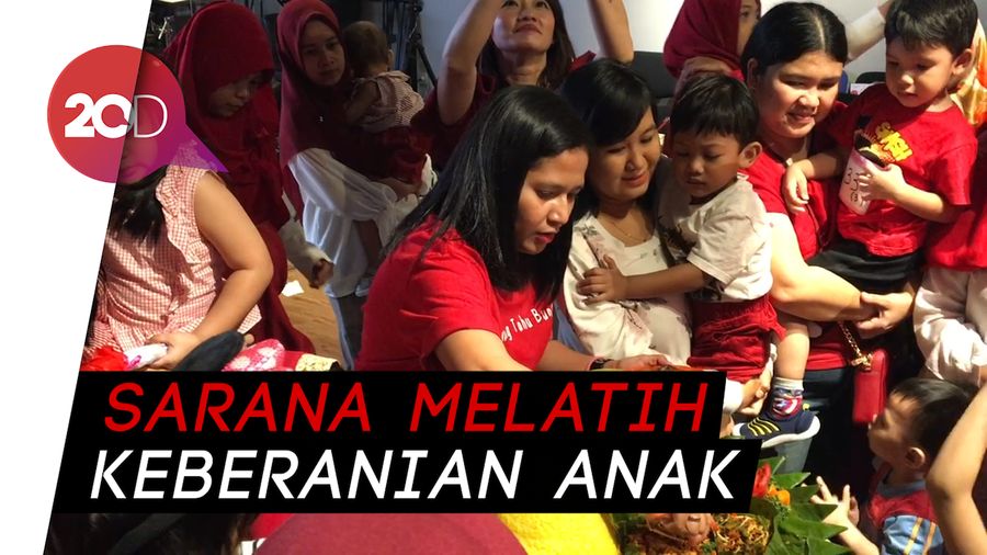 Kemeriahan Lomba Ibu dan Anak di HaiBunda Squad Agustusan Seru