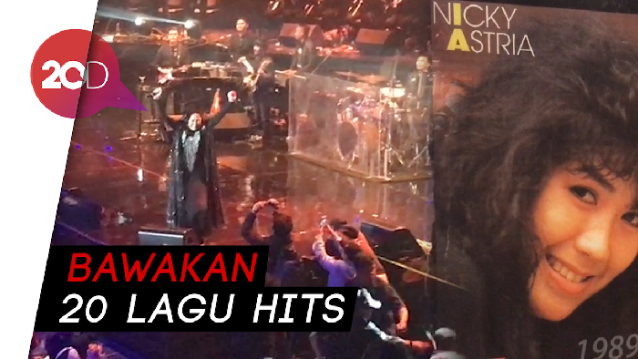 Konser Nicky Astria Sukses Bikin Nicky Fam Nostalgia Bareng