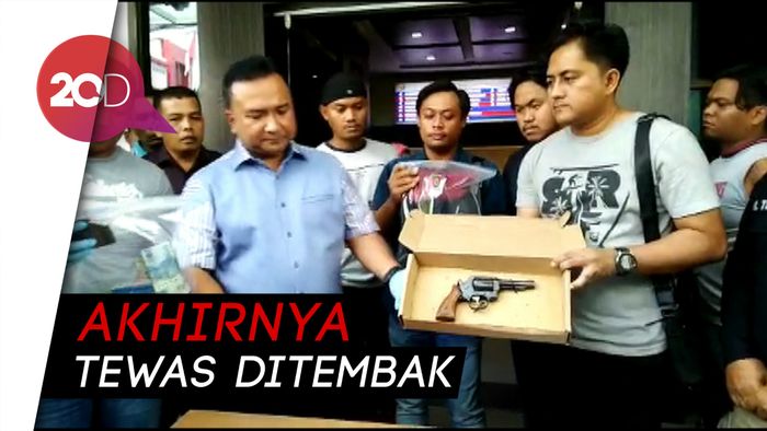 Tegang! Baku Tembak Polisi dengan Pencuri Senpi Kanit Reskrim di Jambi