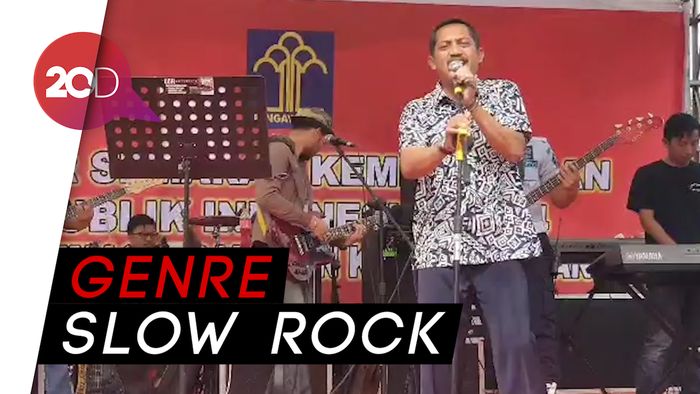 Wow! Napi dan Petugas Lapas Cianjur Kolaborasi Bentuk Lajur Band