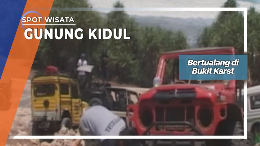 Bertualang offroad di Bukit Karst Gunung Kidul