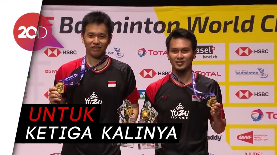Ahsan/Hendra Juara Dunia Bulu Tangkis 2019!