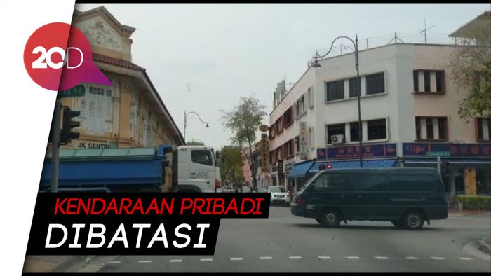 Melihat Jalanan Singapura yang Lengang di Senin Hari