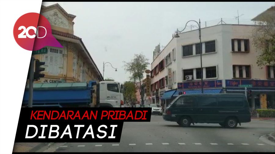 Melihat Jalanan Singapura yang Lengang di Senin Hari