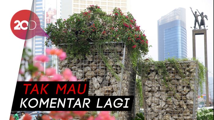 Soal Gabion, Anies: Sudah Dijelaskan Kepala Dinas, Cukup