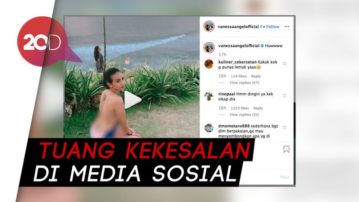 Ayah Vanessa Angel Jijik Lihat Putrinya Berbikini