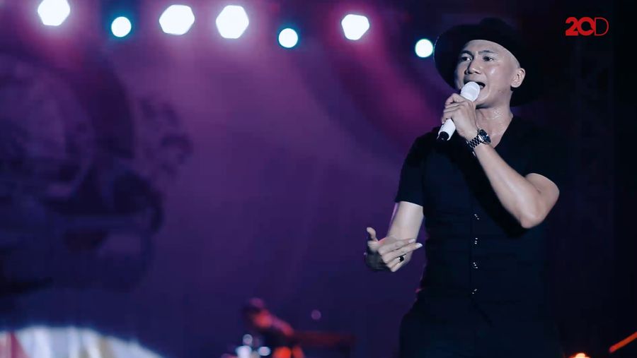 Anji Menghentak Panggung Blue Core Yamaha Motor Show Belitung