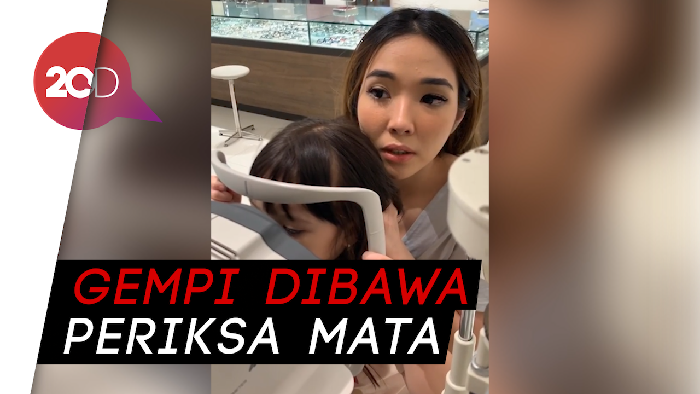 Curhat Gisel karena Mata Gempi Kini Minus dan Silinder