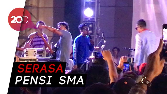 Desta dan Vincent Rompies Reunian di Panggung Pensi