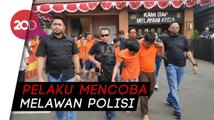 Geng Motor Jakarta Tangerang All Star Dibekuk Polisi, Lima Orang Ditembak