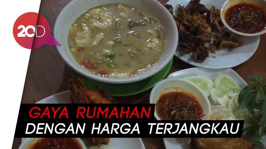 Sedapnya Soto Betawi dan Ayam Goreng RM Ibu Haji Cibubur