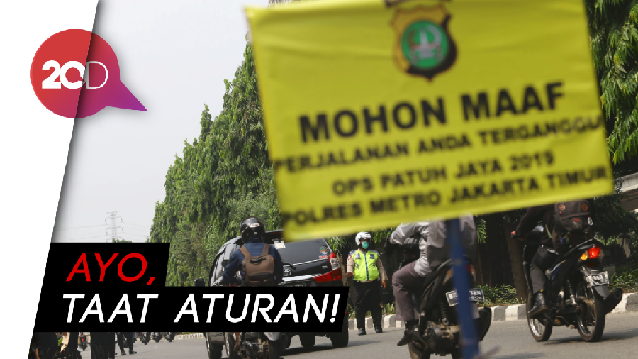 Beragam Aksi Nekat Pengendara Hindari Operasi Patuh 2019