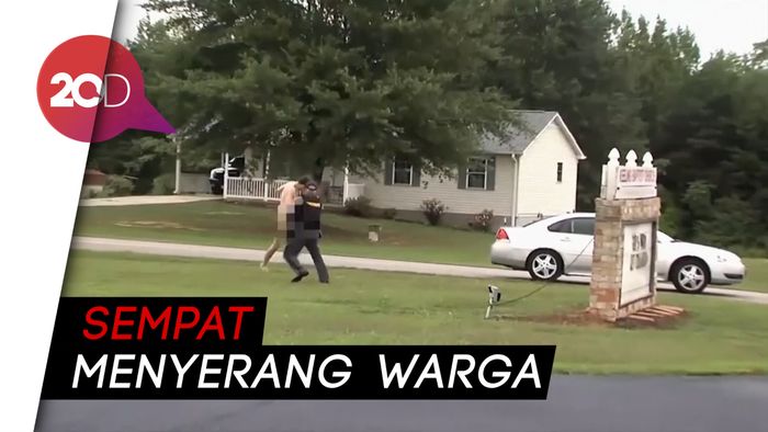 Buron Pembunuhan di Virginia Bugil Saat Kejar-kejaran dengan Polisi
