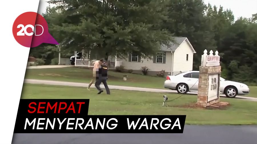 Buron Pembunuhan di Virginia Bugil Saat Kejar-kejaran dengan Polisi