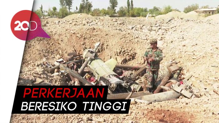 Kisah Pembersih Ranjau di Tanah Suriah
