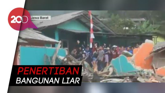 Puluhan Rumah di Bogor Dibongkar, Warga-Satpol PP Hampir Bentrok