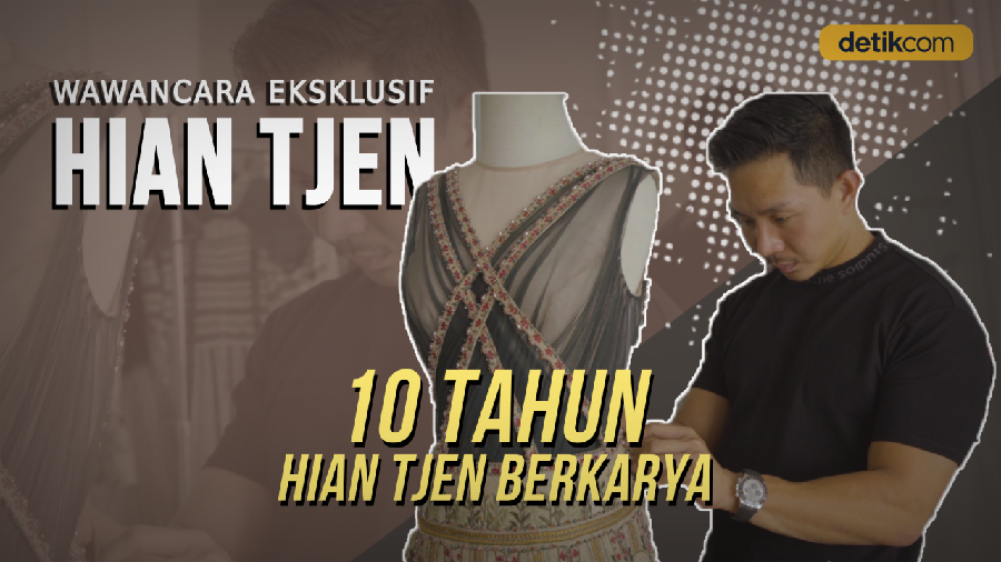 Eksklusif! Di Balik Koleksi Gaun Amish, Selebrasi 10 Tahun Hian Tjen Berkarya