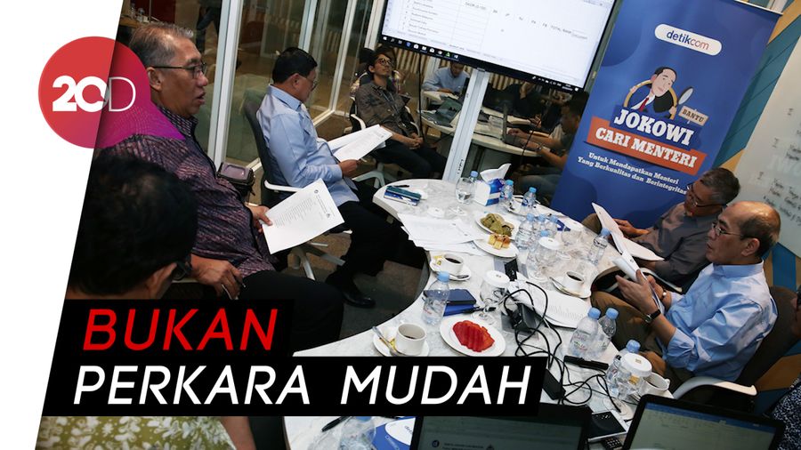 Tak Mudah! Ayo Bantu Jokowi Cari Menteri