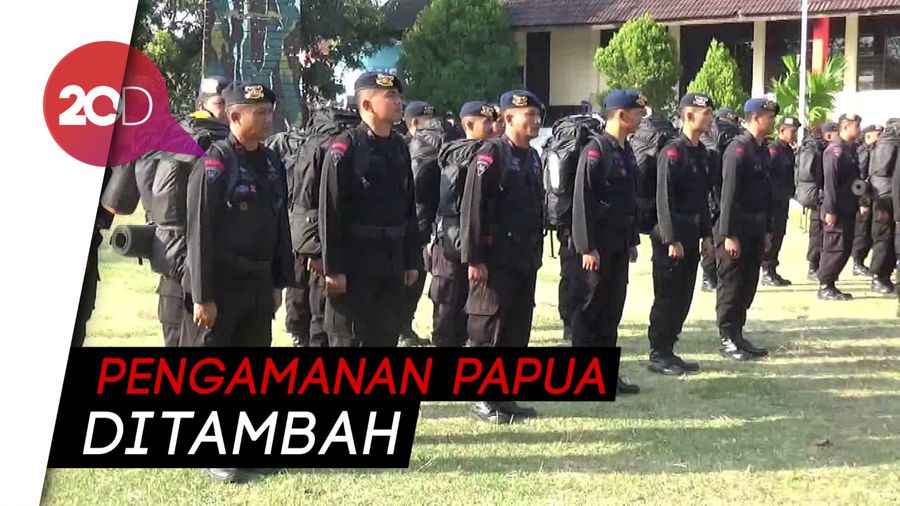 200 Personel Brimob Polda Sulsel Diberangkatkan ke Papua