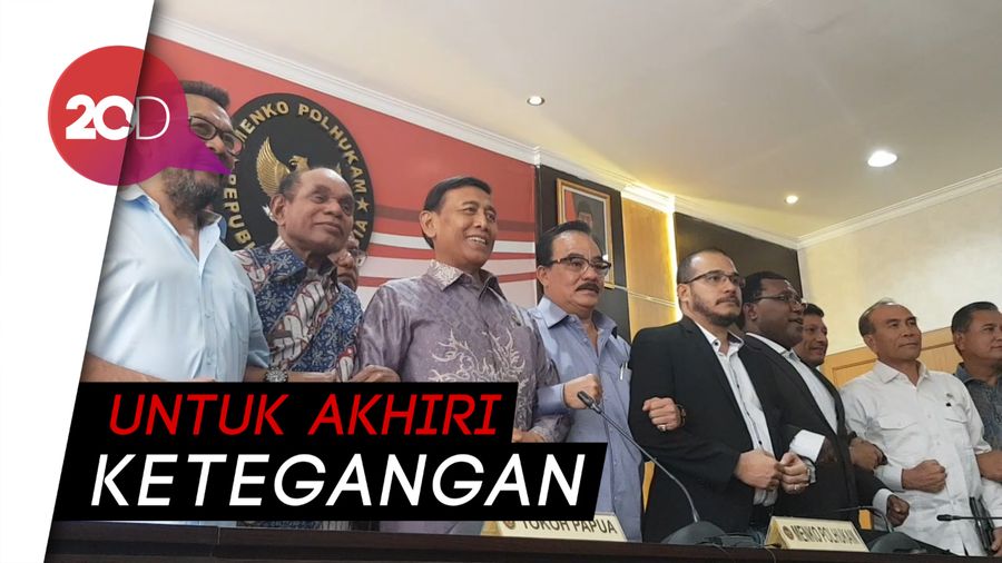Temui Perwakilan Tokoh Papua, Wiranto Yakinkan Proses Hukum Berjalan