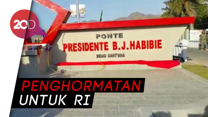 Ada Jembatan dan Taman BJ Habibie di Dili